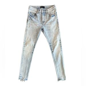 Purple Brand Light Wash Men's Skinny Jeans